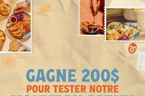 Concours Gagnez une Carte-Cadeau de 200$ chez Carlos & Pepe's