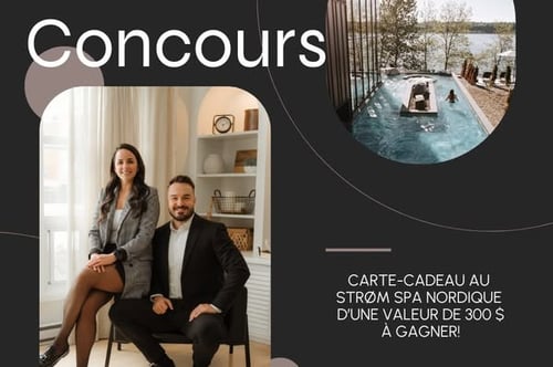 Concours Gagnez une carte-cadeau de 300 $ au Strøm Spa Nordique / Vieux-Québec