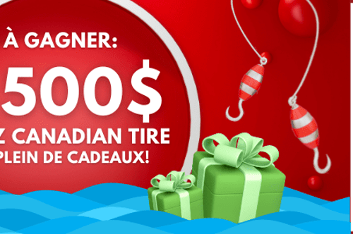 Concours Gagnez une Carte-cadeau de 500$ chez Canadian Tire de Granby