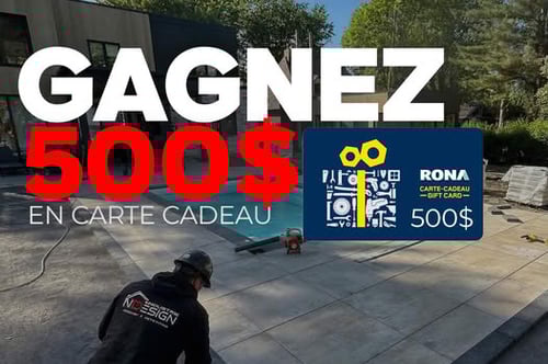Concours Gagnez une carte cadeau Rona de 500$!