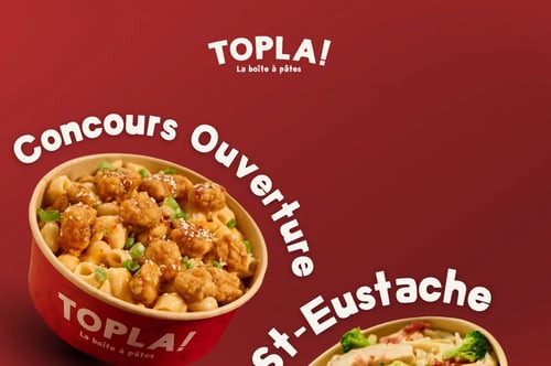 Concours Gagnez une carte-cadeau Topla de 100$!