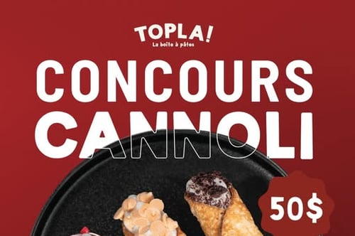 Concours Gagnez une carte-cadeau Topla de 50$!