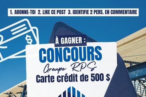 Concours Gagnez une carte de 500$!