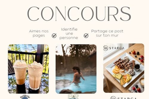 Concours Gagnez une expérience complète pour 2 personnes!