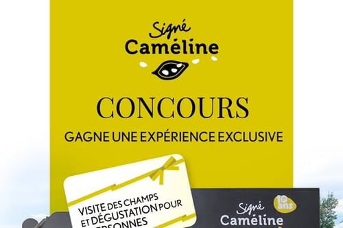 Concours Gagnez une expérience exclusive Caméline!