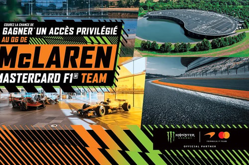 Concours Gagnez une expérience tout-accès au domicile de l'équipe McLaren Mastercard F1!