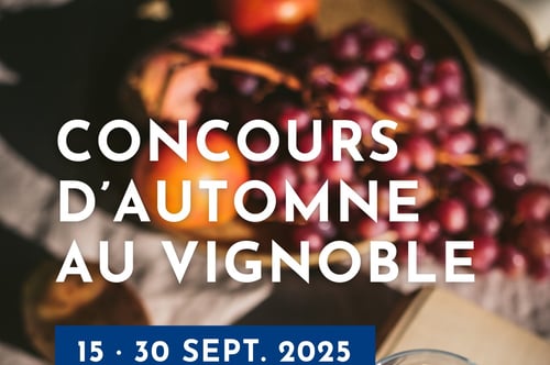 Concours Gagnez une expérience unique :  une visite privée avec dégustation pour 2 personnes