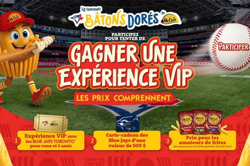 Concours Gagnez une expérience VIP pour quatre personnes au Rogers CentreMC pour assister à un match des Blue Jays!