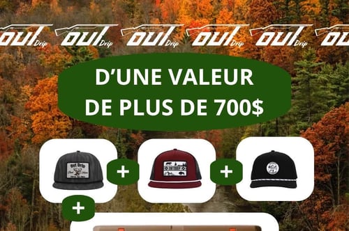 Concours Gagnez une glacière Yéti et trois casquettes Outdrip!