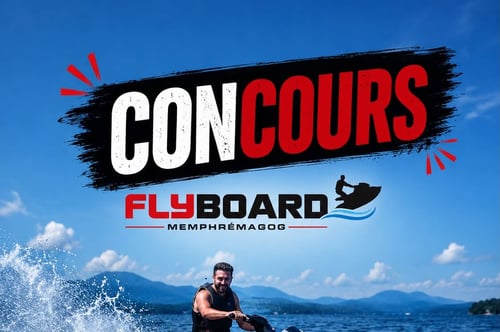 Concours Gagnez une heure de motomarine sur le lac Memphrémagog!