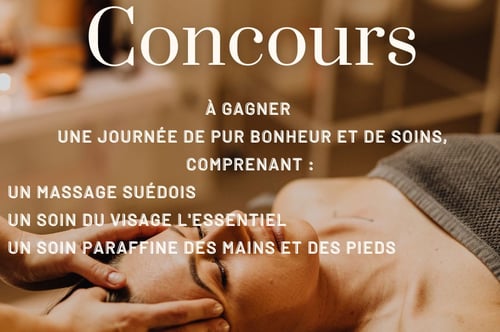 Concours Gagnez une journée de pur bonheur et de soins