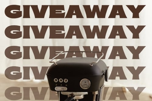 Concours Gagnez une machine à Espresso Ascaso noire!