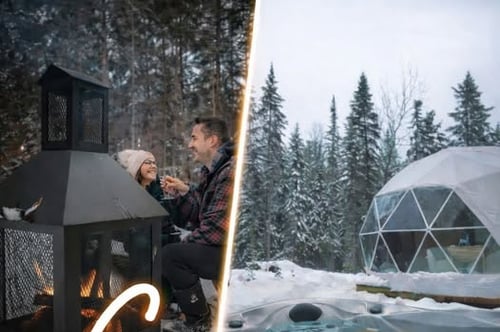 Concours Gagnez une nuit au dôme du Parc!