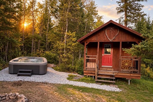 Concours Gagnez une nuitée dans un chalet du Camping De La Rivière Nicolet!