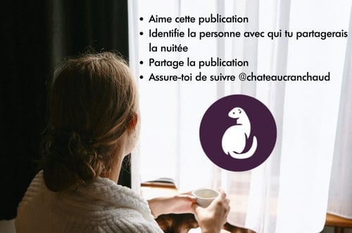 Concours Gagnez une nuitée dans une Suite Signature du Château Cran Chaud!
