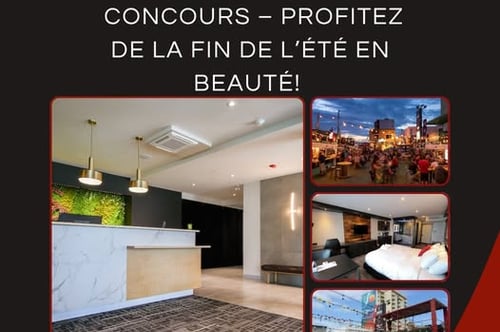 Concours Gagnez une nuitée pour deux dans une somptueuse suite à l'Hôtel Le Saint-Germain Rimouski