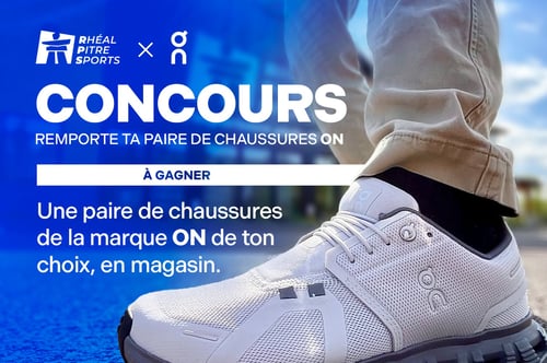 Concours Gagnez une paire de chaussures de la marque ON!