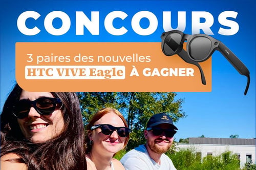 Concours Gagnez une paire de lunettes solaires HTC VIVE Eagle!