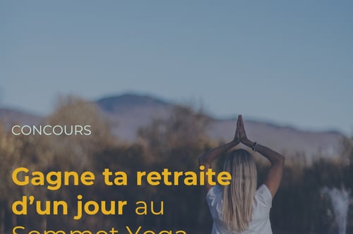 Concours Gagnez une retraite d'un jour au Sommet Yoga & bien-être 2026!