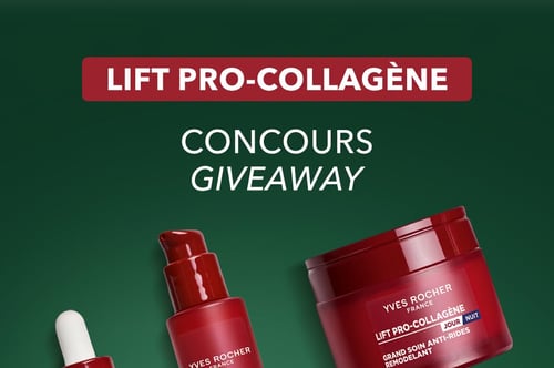 Concours Gagnez une routine de soins visage de votre choix Yves Rocher Canada!