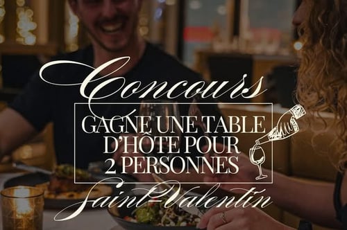 Concours Gagnez une table d'hôte pour deux chez Georgio!