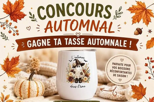 Concours Gagnez une tasse automnale!
