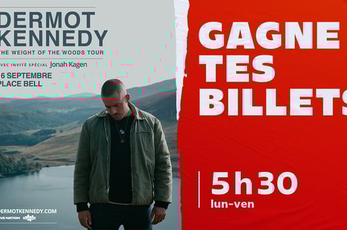 Concours Gagnez vos billets pour Dermot Kennedy grâce à 96.9 CKOI!