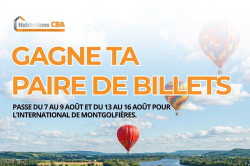 Concours Gagnez vos billets pour l'International de montgolfières de Saint-Jean-sur-Richelieu!