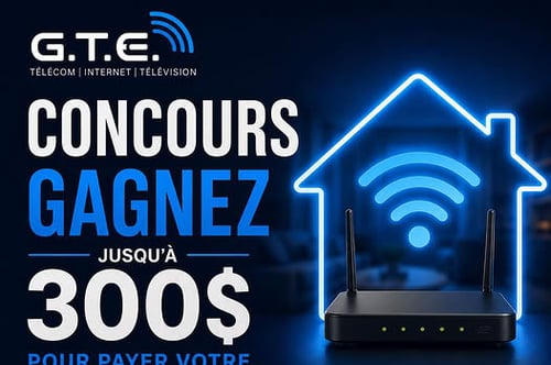 Concours Gagnez votre facture internet!