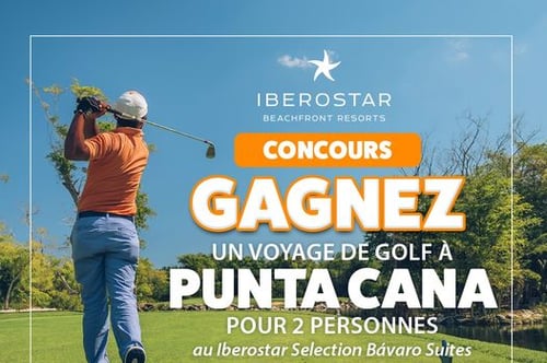 Concours Gendrongolf - Gagnez un voyage de golf à Punta Cana d'une valeur de 6000$!