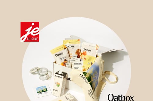 Concours Je cuisine en collaboration avec Oatbox!