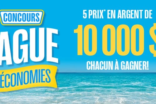 Concours Jean Coutu Gagnez l'un des cinq prix en argent de 10 000$!