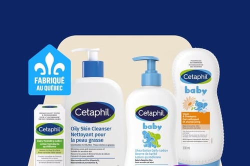 Concours Jean-Coutu - Gagnez un panier-cadeau de produits Cetaphil !