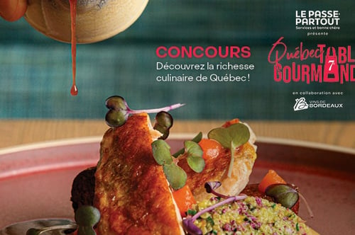 Concours Journal de Québec - Québec Table Gourmande!