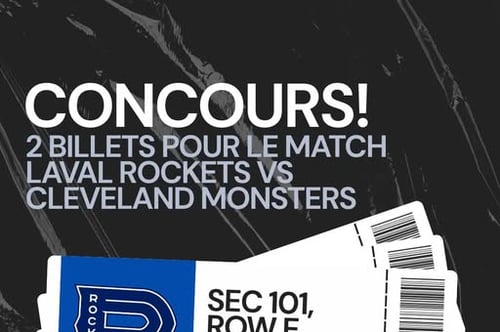 Concours Kitchen 73- Gagnez 2 billets pour le match Rocket de Laval vs. Cleveland Monsters le 7 février!