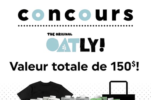 Concours La Boite à Grains - Gagner un ensemble-cadeau grâce à Oatly!