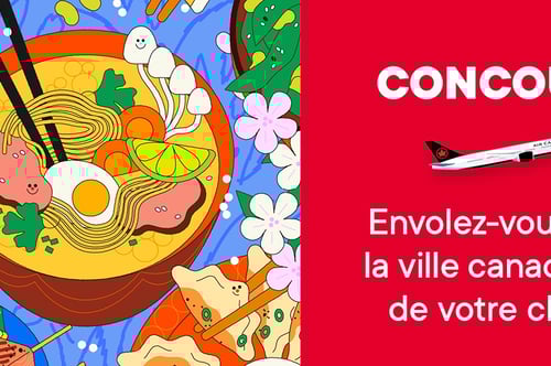 Concours La Presse - Envolez-vous vers la ville canadienne de votre choix!