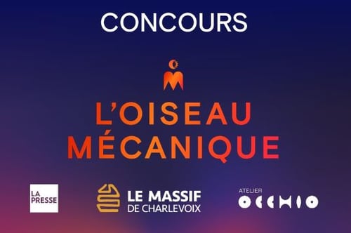 Concours La Presse - gagnez l'une des 3 expériences de la Nouvelle envolée de l'Oiseau mécanique cet été au Massif de Charlevoix!