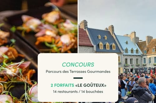 Concours Le Parcours des Terrasses Gourmandes !