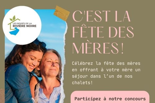 Concours Les Boisés de la Rivière Noire - Gagnez un séjour de 3 jours/2nuits!