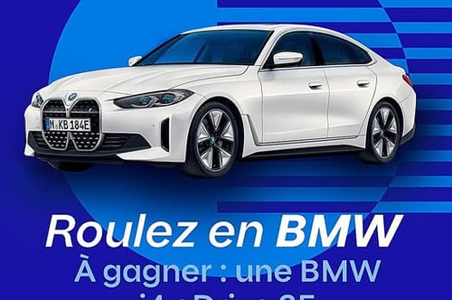 Concours Loto-Québec Roulez en BMW