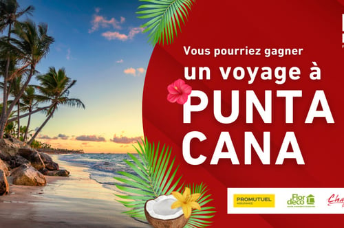 Concours M105 FM - Gagnez un voyage a Punta Cana!