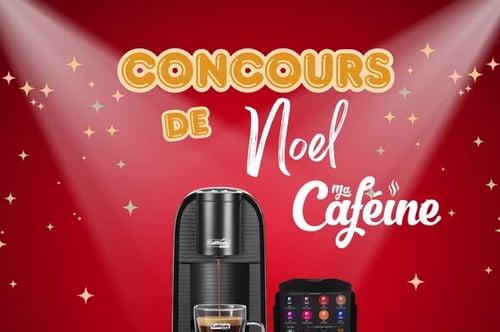 Concours Ma Caféine - Gagnez une machine à café à capsules Caffitaly et son coffret cadeau!