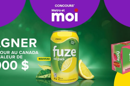Concours Metro - Gagnez un ultime séjour au Canada d’une valeur de 10 000$!
