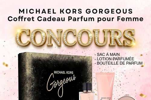 Concours Michael Kors - Coffret Cadeau