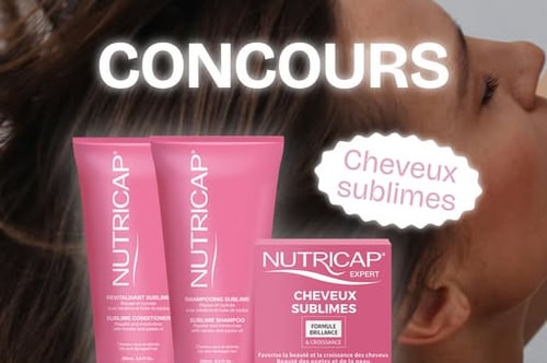 Concours Nutricap- courez la chance de remporter une carte cadeau Jean Coutu de 1000$ + une routine complète de produits Nutricap sublimes!