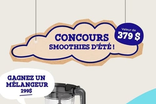 Concours NUTRINOR SMOOTHIES D’ÉTÉ!