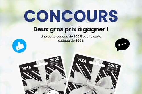 Concours Portes MR Solutions - une Carte-Cadeau de 200$ OU de 300$ à GAGNER