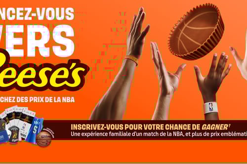 Concours Reese's - Gagnez Une expérience familiale d’un match de la NBA, et plus de prix emblématiques!