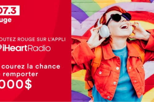 Concours Rouge FM 107,3 Gagnez 1000$!